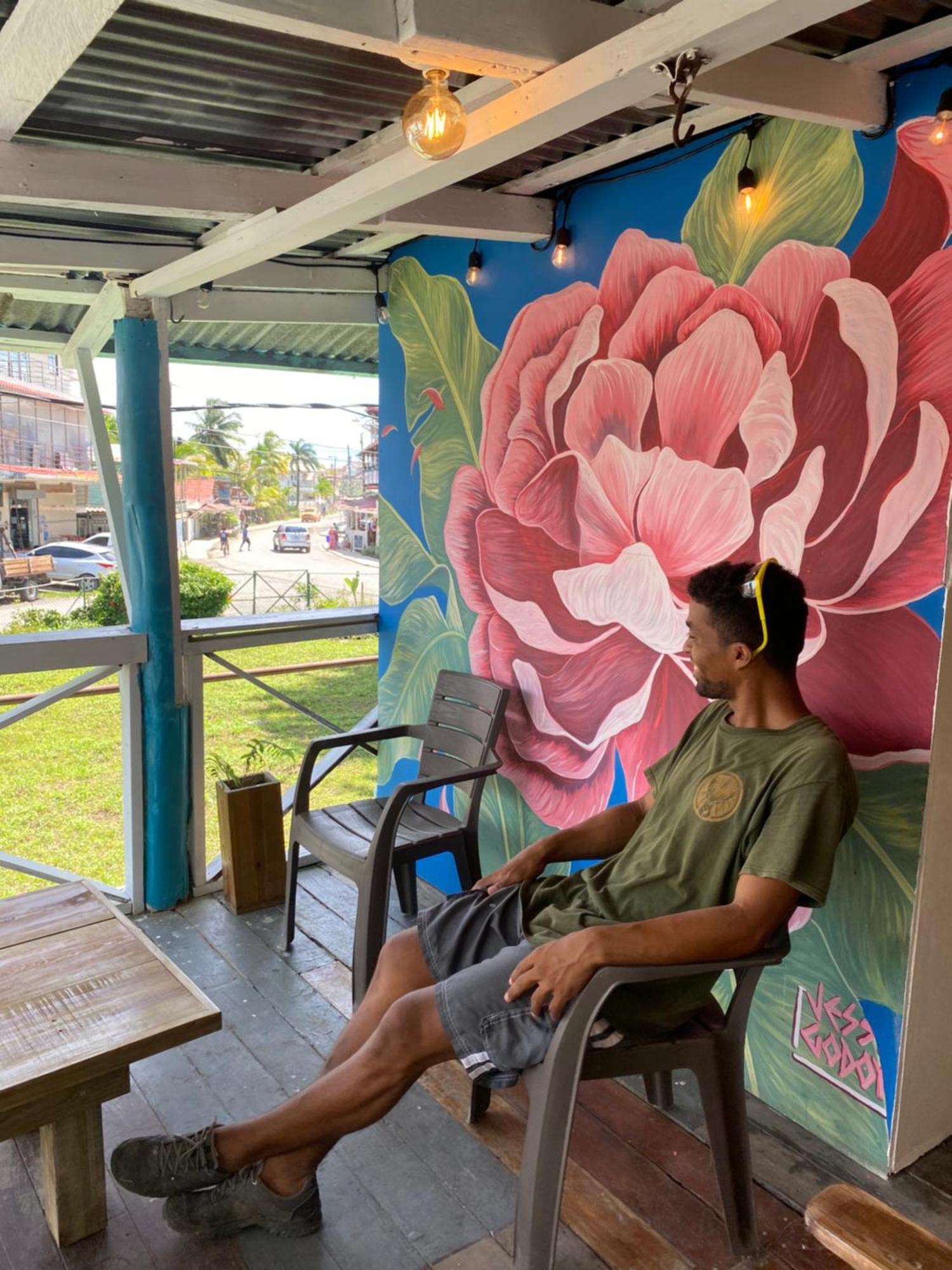 The Bocas Corner Hostel Bocas Town Luaran gambar
